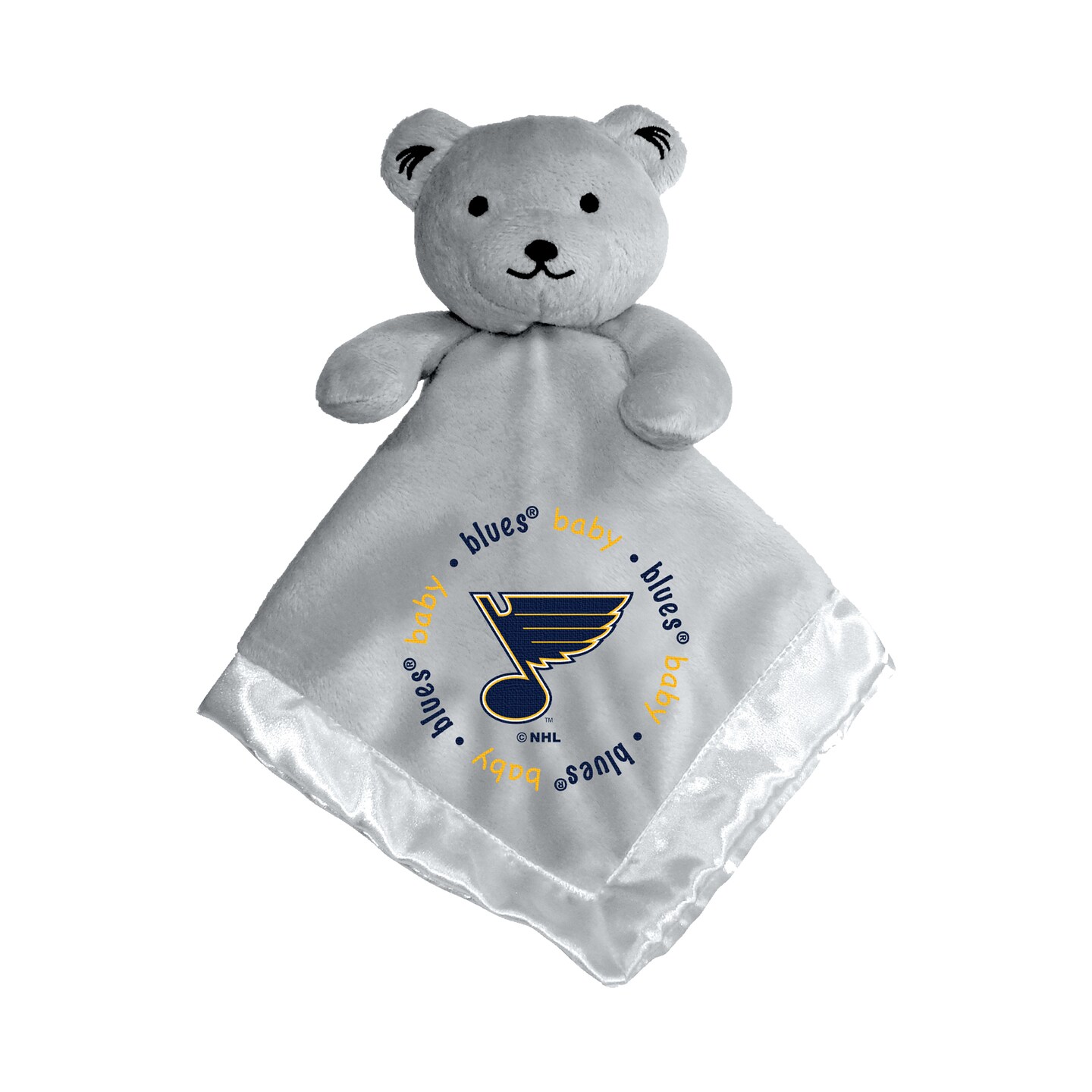 BabyFanatic Gray Security Bear - NHL St. Louis Blues - Officially Licensed Snuggle Buddy