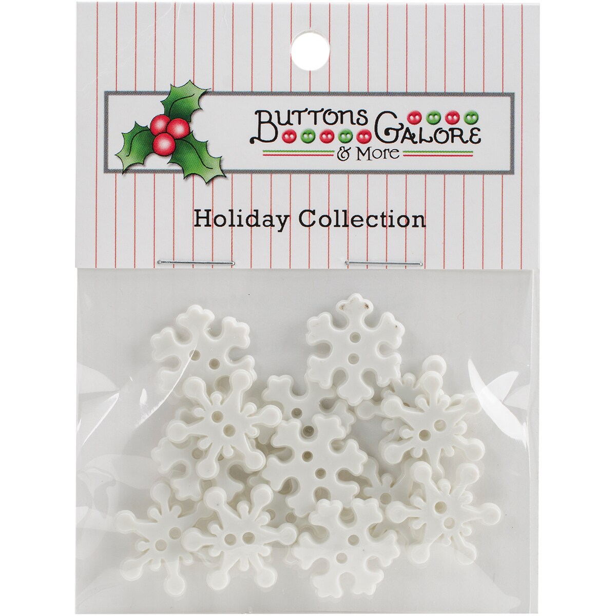 Buttons Galore Button Theme Pack Snowflakes