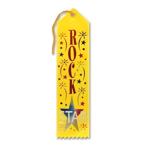 Rock Star Award Ribbon