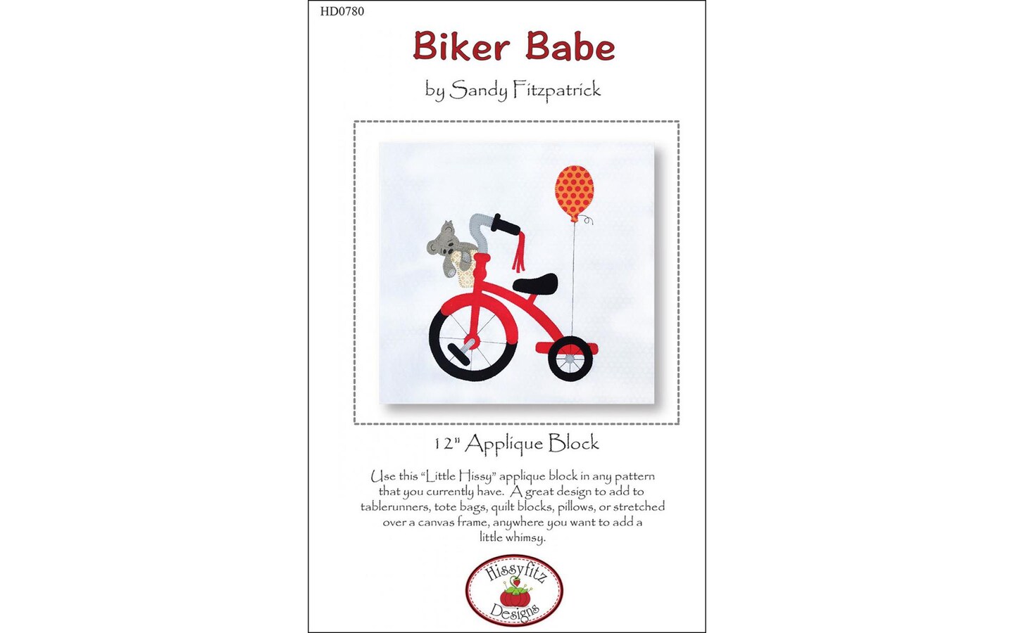 Hissyfitz Designs Biker Babe Ptrn