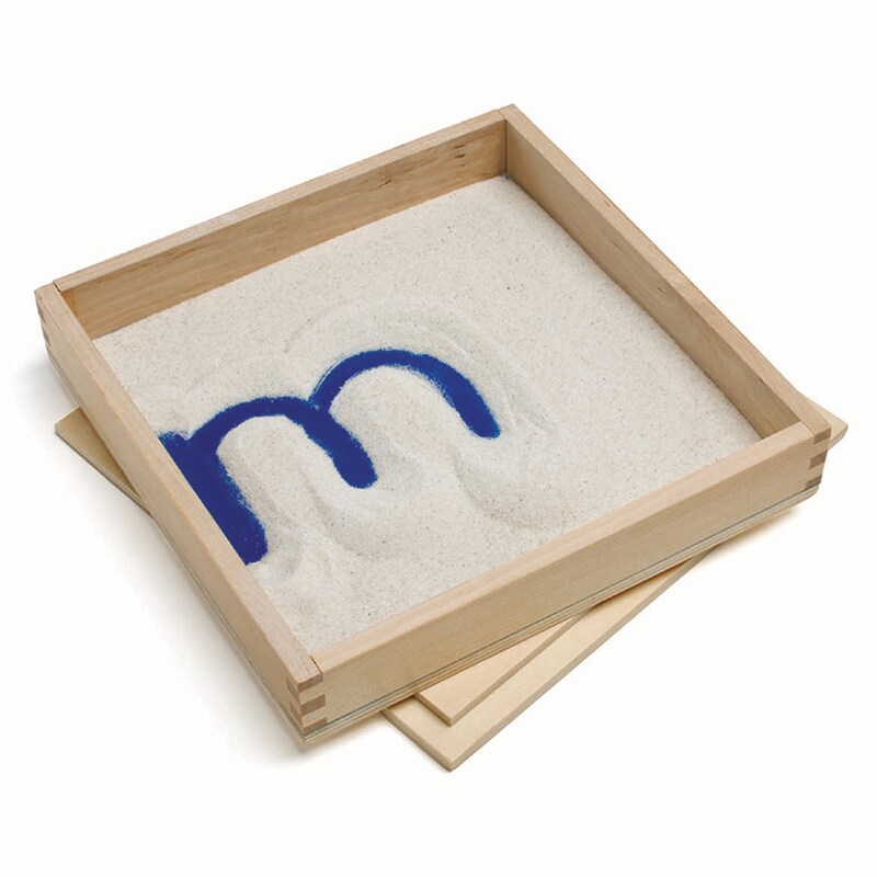 Letter Formation Sand Tray, 8&#x22; x 8&#x22;, Pack of 4