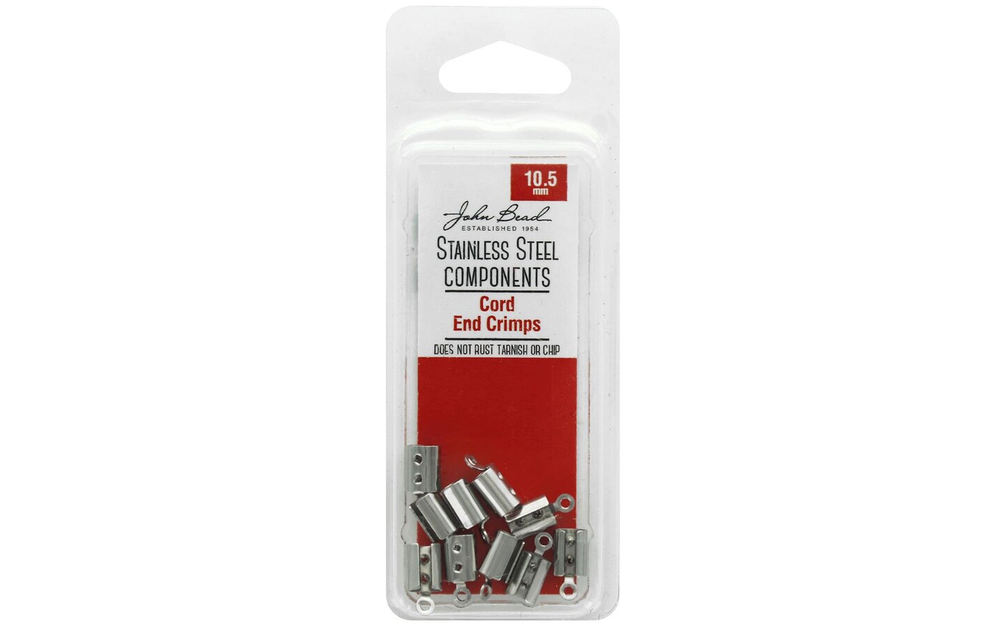 John Bead S Steel Cord End Crimp 10.5mm 10pc Michaels