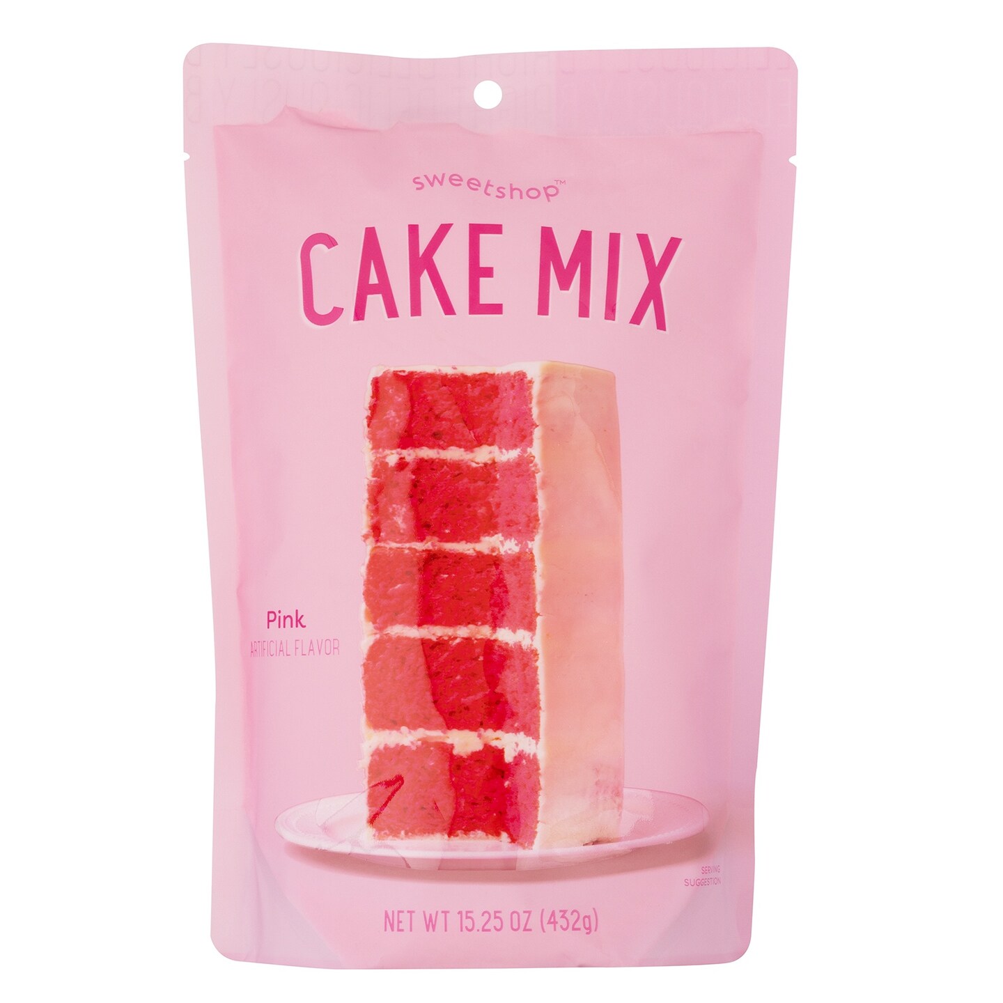 Sweetshop Cake Mix 15.25Oz-Pink