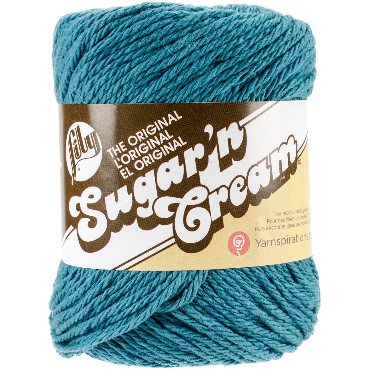 Lily Sugar'n Cream Teal Yarn, 1 - Gerbes Super Markets