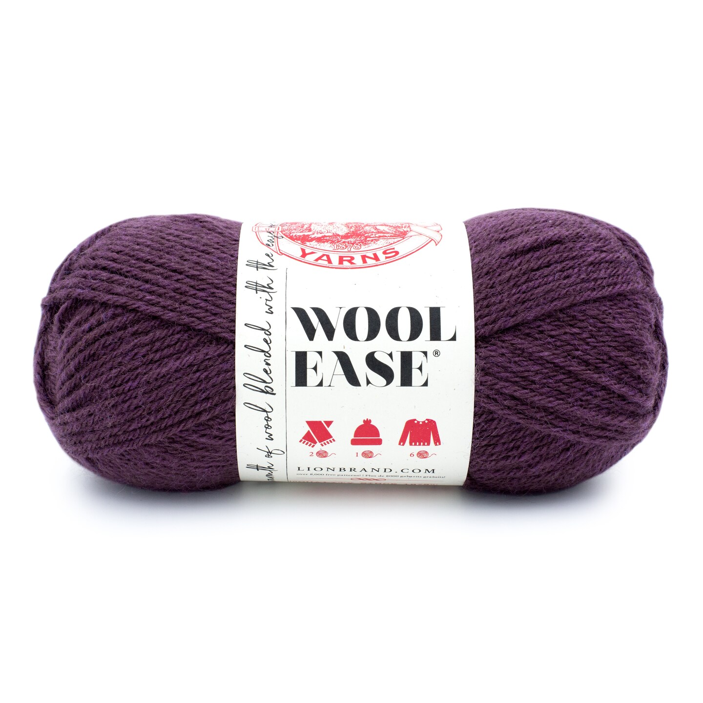 Lion Brand Wool-Ease Yarn -Raindrops