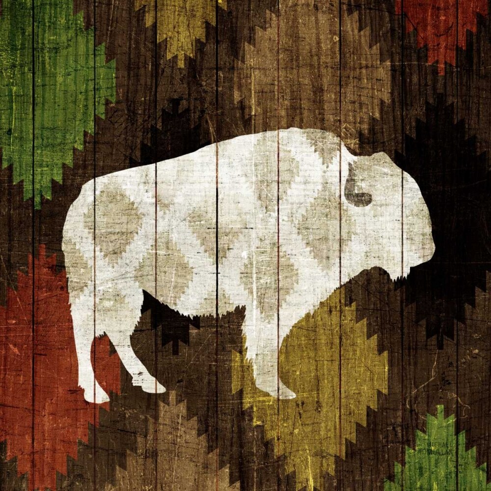 Southwest Lodge - Buffalo Poster Print by Michael Mullan - Item # VARPDX17021