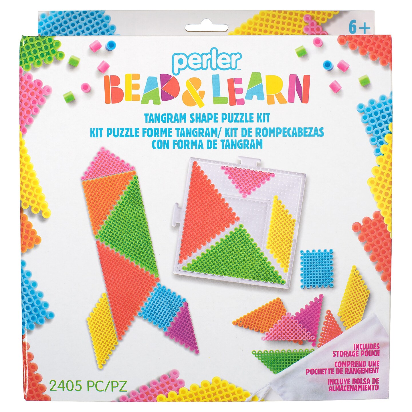 Perler Fused Bead Box Kit-Tangrams