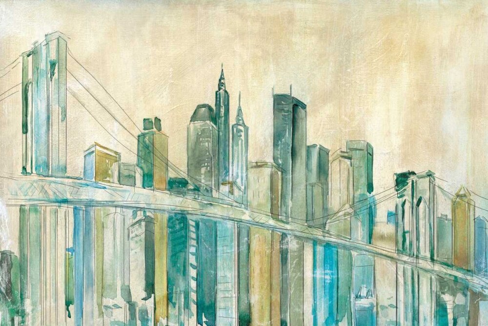 New York City Poster Print by Carol Robinson - Item # VARPDX17150