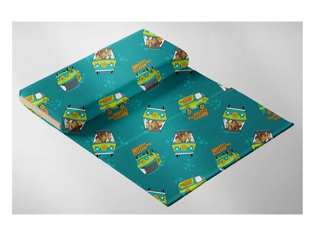 Scooby Doo 44 in. Cotton Fabric - Mystery 8 yd.