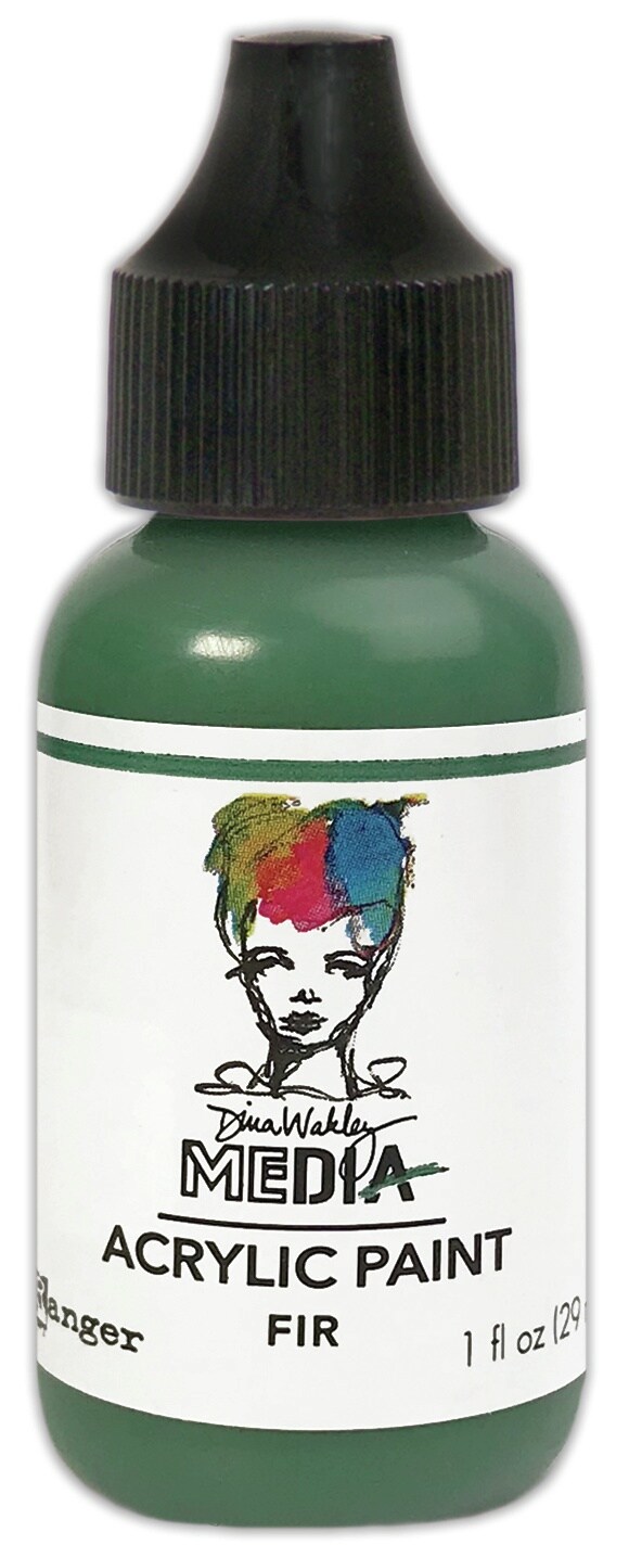 Dina Wakley Media Acrylic Paint 1oz Aloe