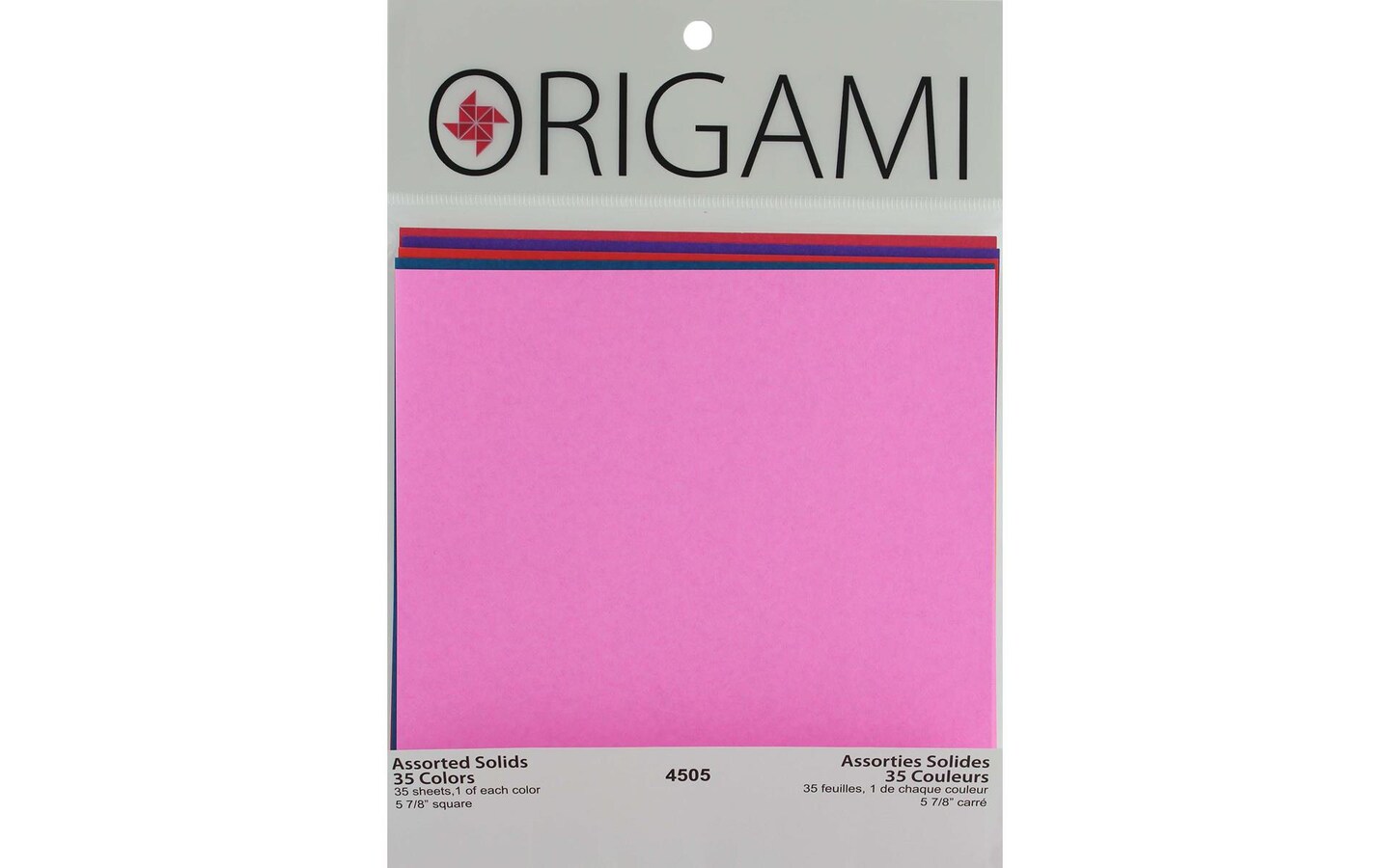 Y&#x26;C Origami Paper 5.88&#x22; Astd Solid 35pc