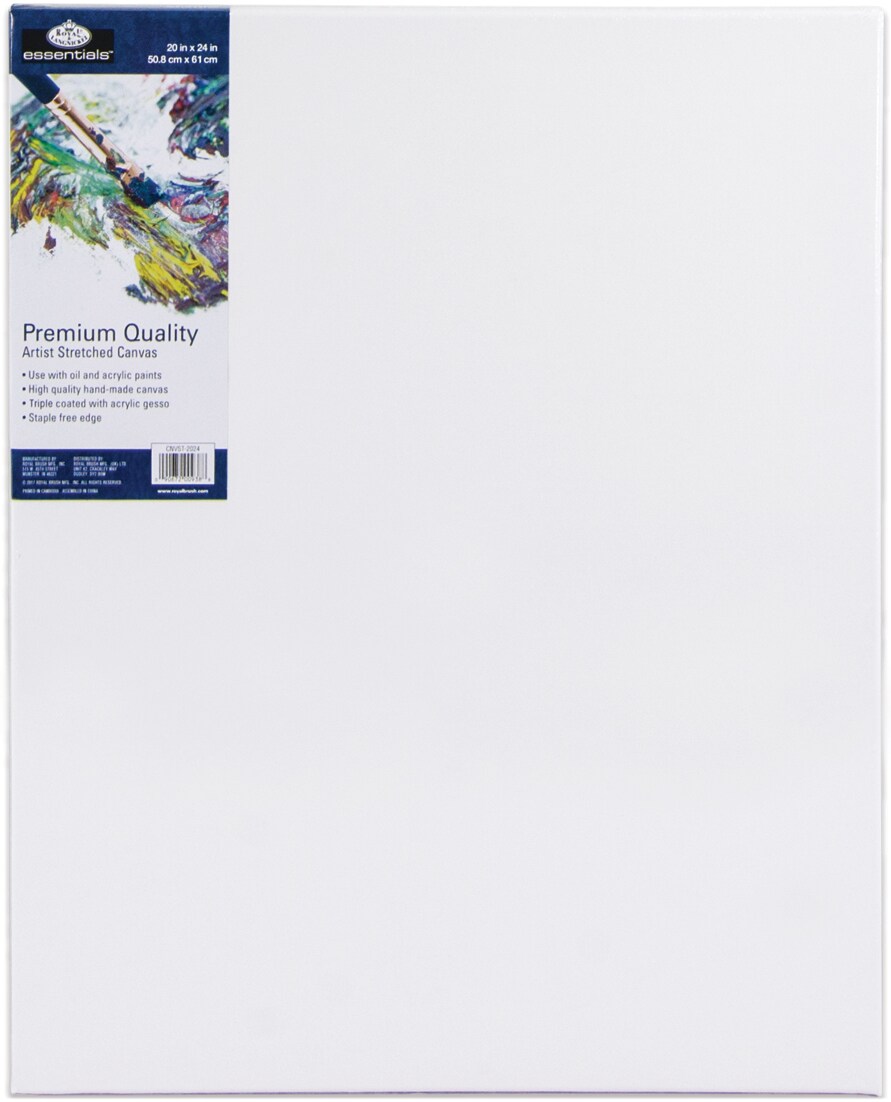 Royal Langnickel essentials(TM) Premium Stretched Canvas-20"x24"