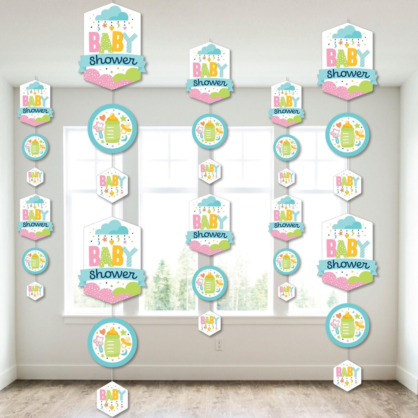 Michaels baby hot sale shower decorations