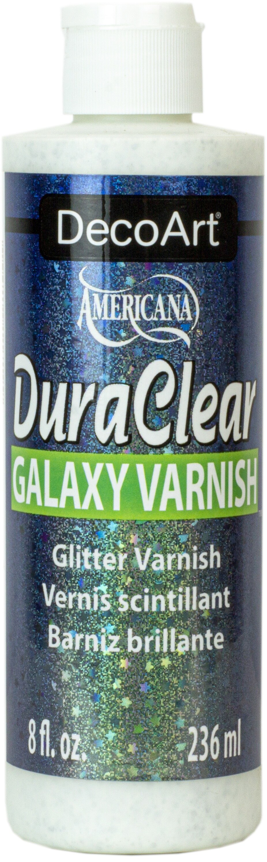  DecoArt DuraClear Galaxy Varnish 8oz-Glitter : Tools & Home  Improvement