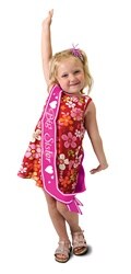 Big Sister Satin Sash Party Accessory