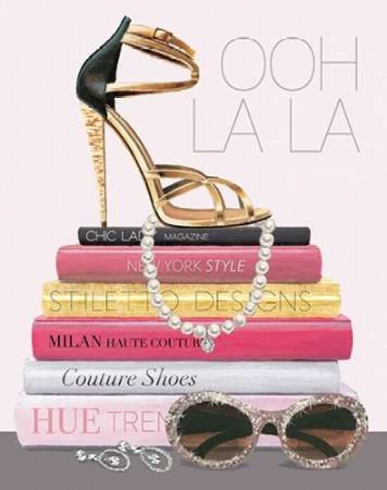 Paris Style I Gold and Black Poster Print by Marco Fabiano - Item # VARPDX18848