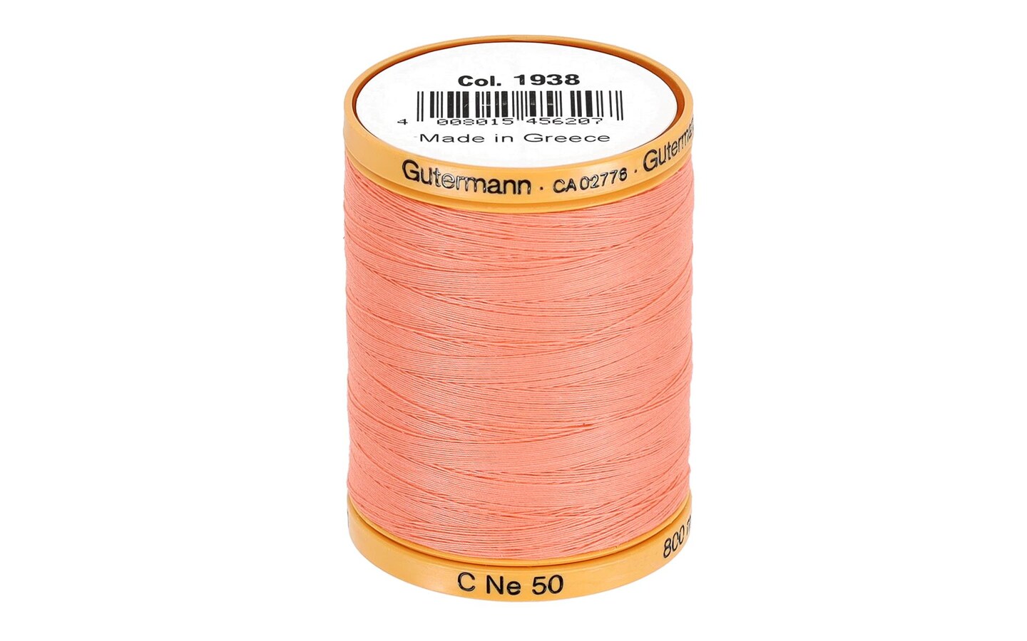 Gutermann Cotton 50 Thread 800M Salmon