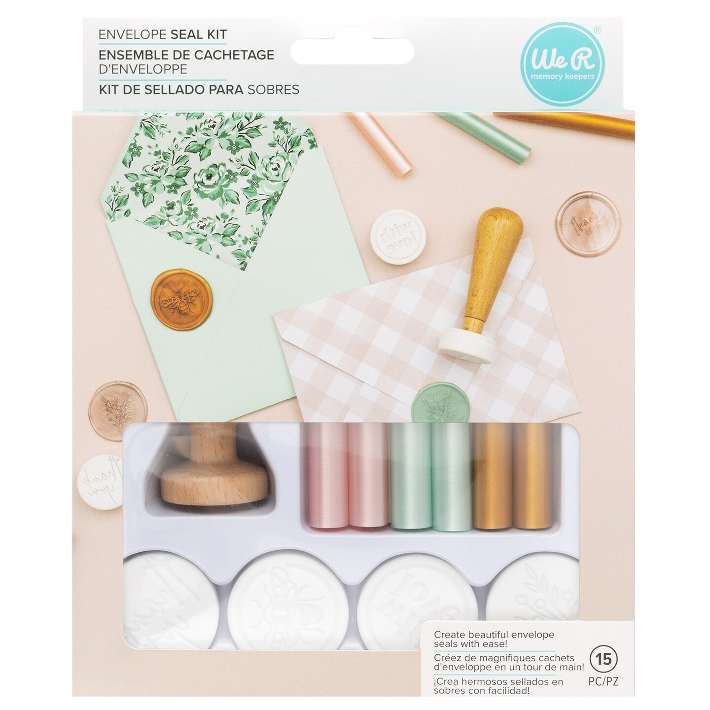 We R Envelope Seal Kit-With Love
