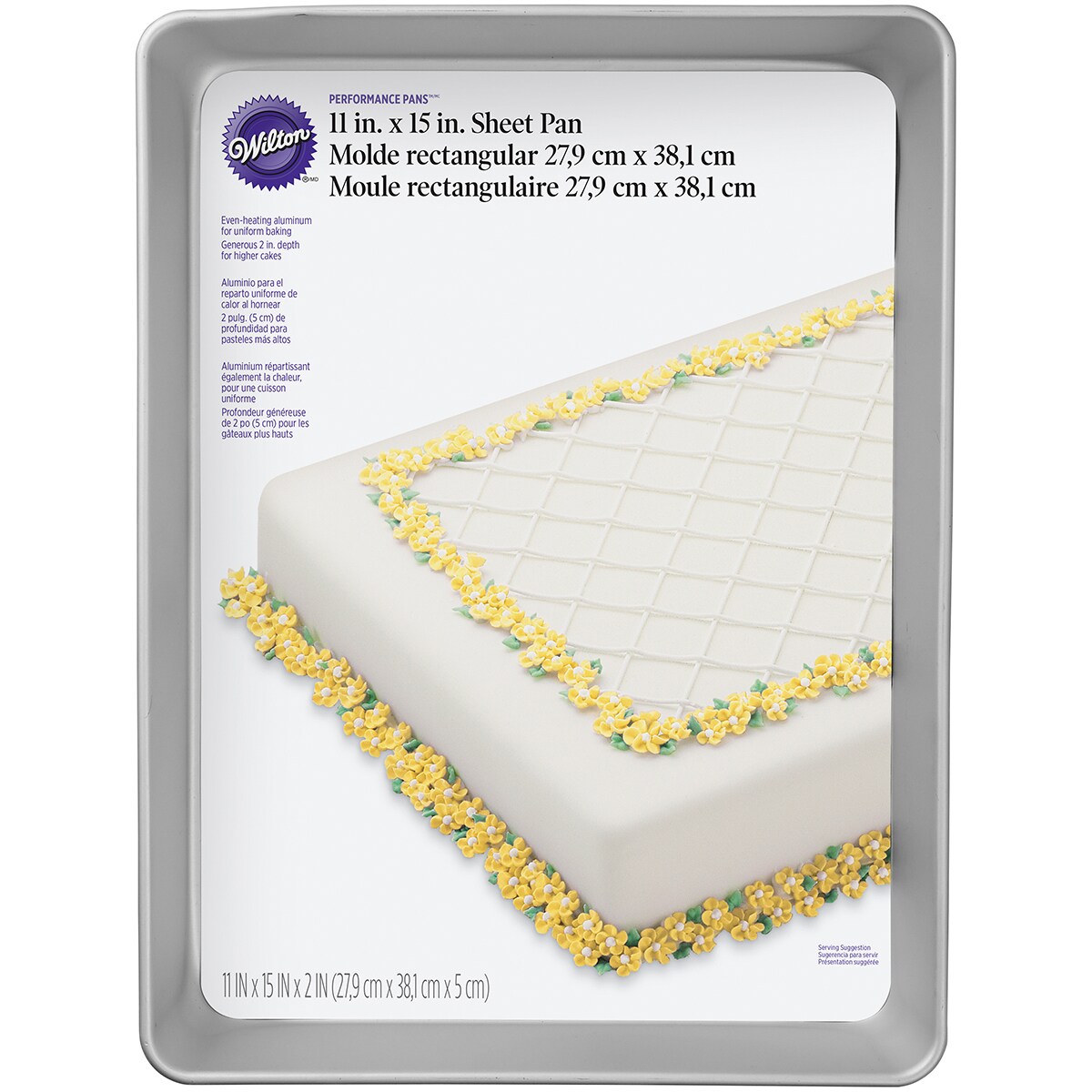 Wilton performance cake sales pans