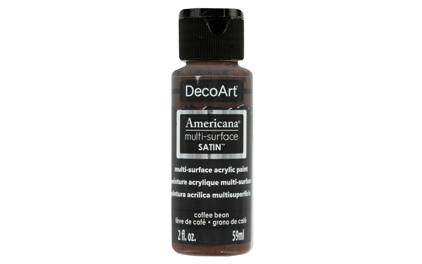 Americana 2 oz. Coffee Bean Satin Multi-Surface Acrylic Paint