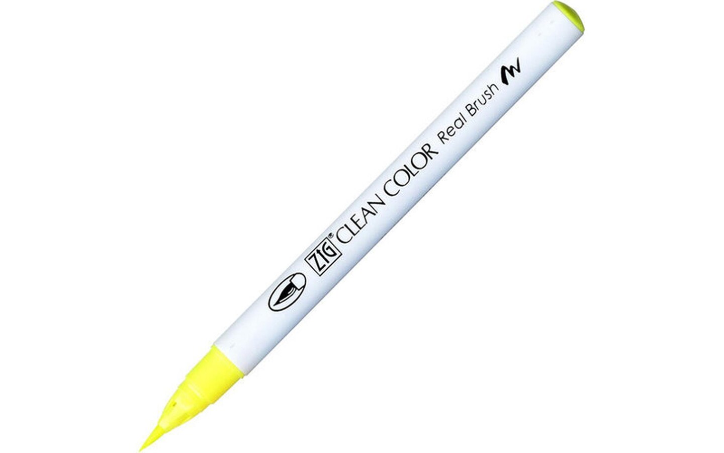 Zig Clean Color Real Brush Mark Bulk 001 Fl Yellow