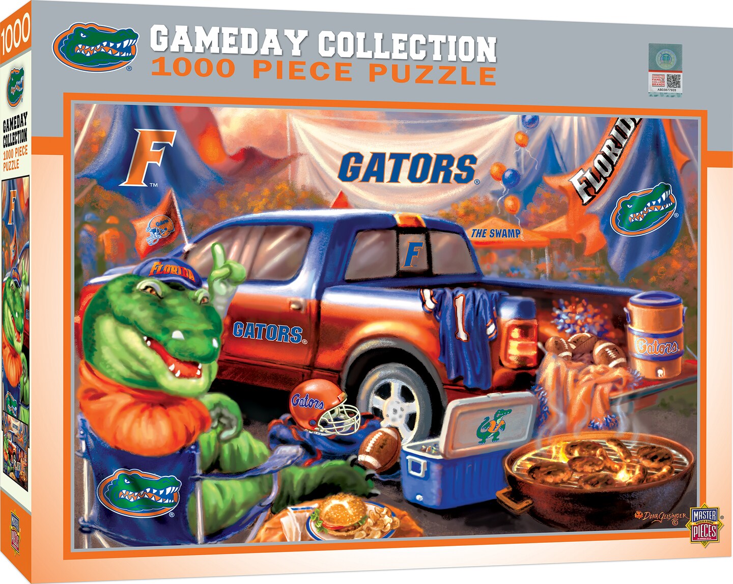 Masterpieces 1000 Piece Jigsaw Puzzle for Adults - NCAA Florida Gators Gameday  - 19.25&#x22;x26.75&#x22;