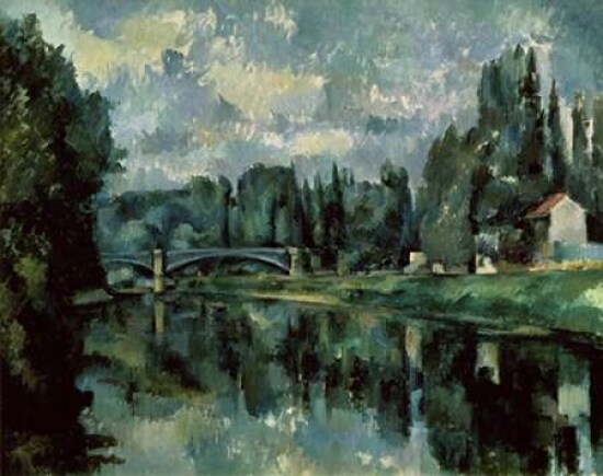 The Banks Of Marne Poster Print by Paul Cezanne - Item # VARPDX18361