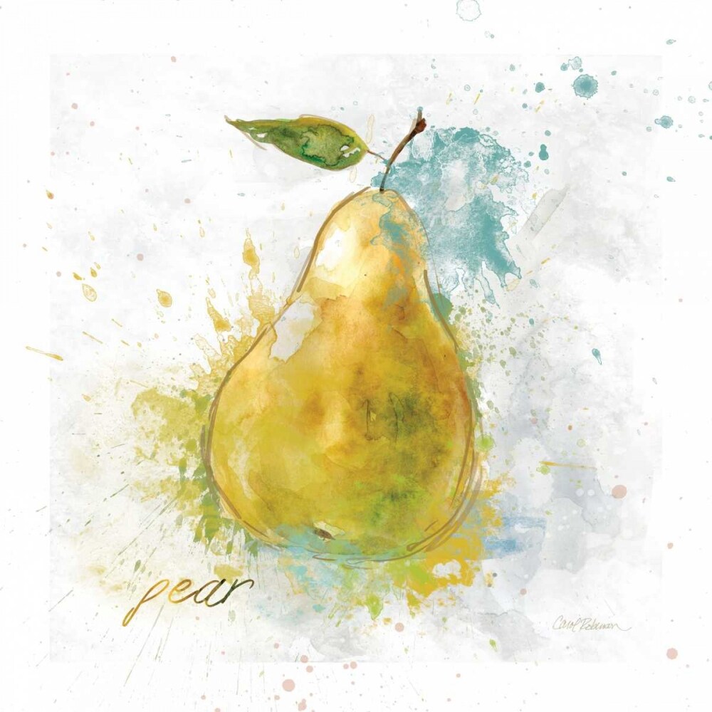 Fresh Pear Poster Print by Carol Robinson - Item # VARPDX16126