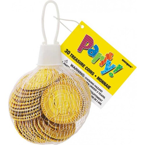 30 Treasure Coins - Net Bag