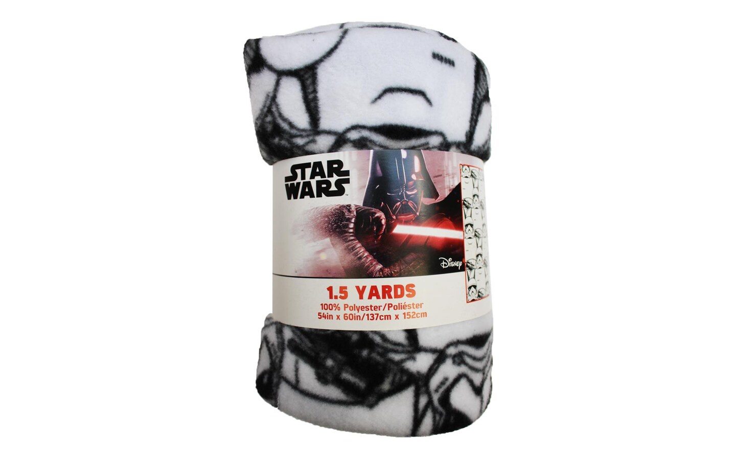 Star Wars Fleece Precut 54x60&#x22; Stormtrooper 2pc