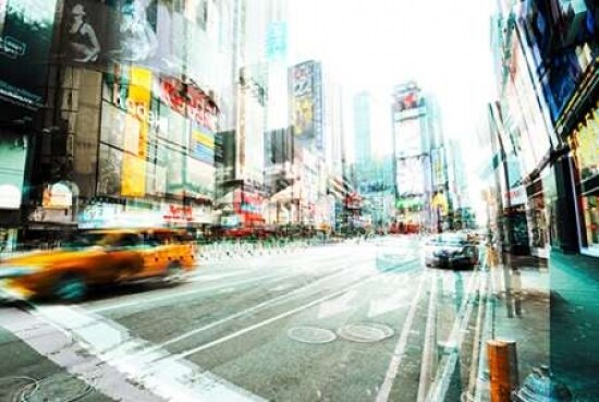 Times Square Multiexposure II Poster Print by Peter Berry - Item # VARPDX3AP2799
