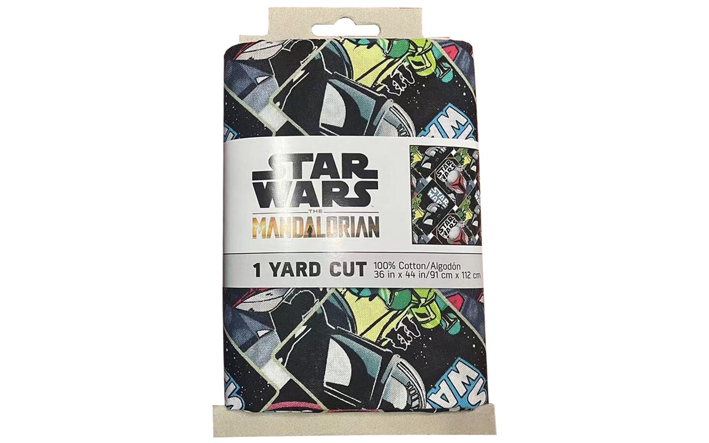 Star Wars Cotton Precut The Mandalorian 4pc