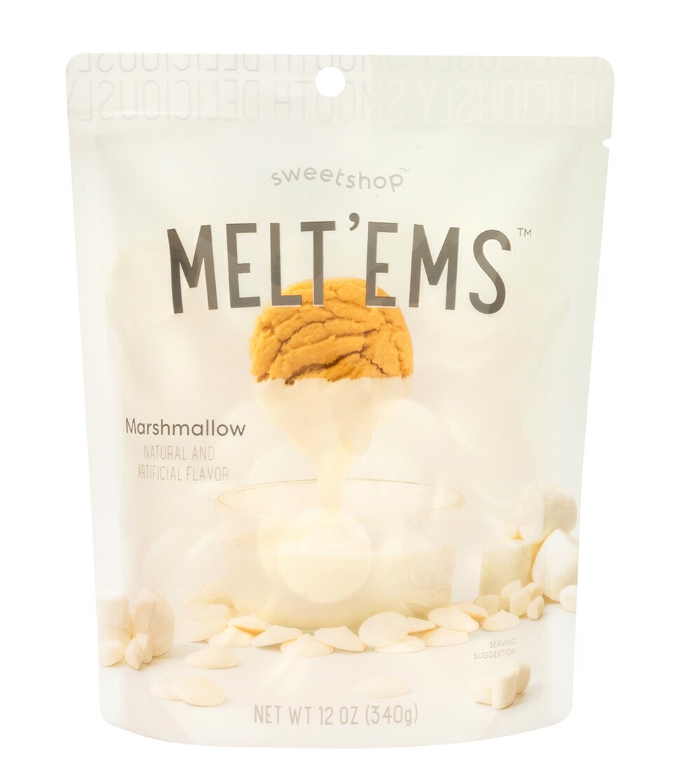 Sweetshop Flavored Melt&#x27;ems 12oz-Marshmallow