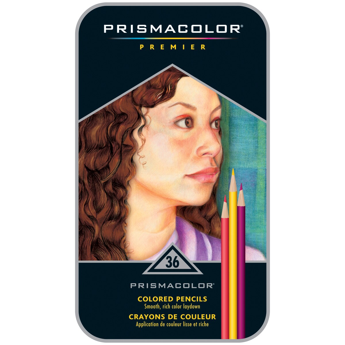  Prismacolor Premier Verithin Colored Pencil Set 36/Pkg