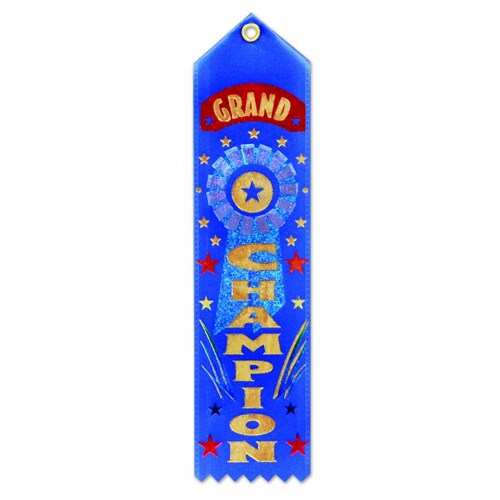 Grand Champion Award Ribbon