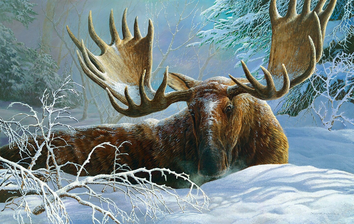 Sunsout Winter Blanket 550 pc   Jigsaw Puzzle 56413