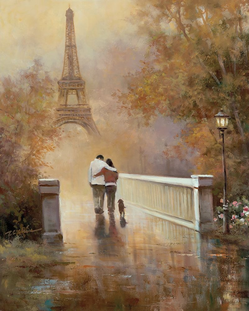 Walk in the Park II Poster Print by T.C. Chiu (24 x 36) # 13928