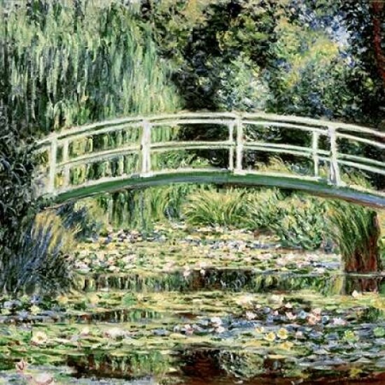 Les nympheas blancs??- The White Waterlilies Poster Print by Claude Monet - Item # VARPDX278748