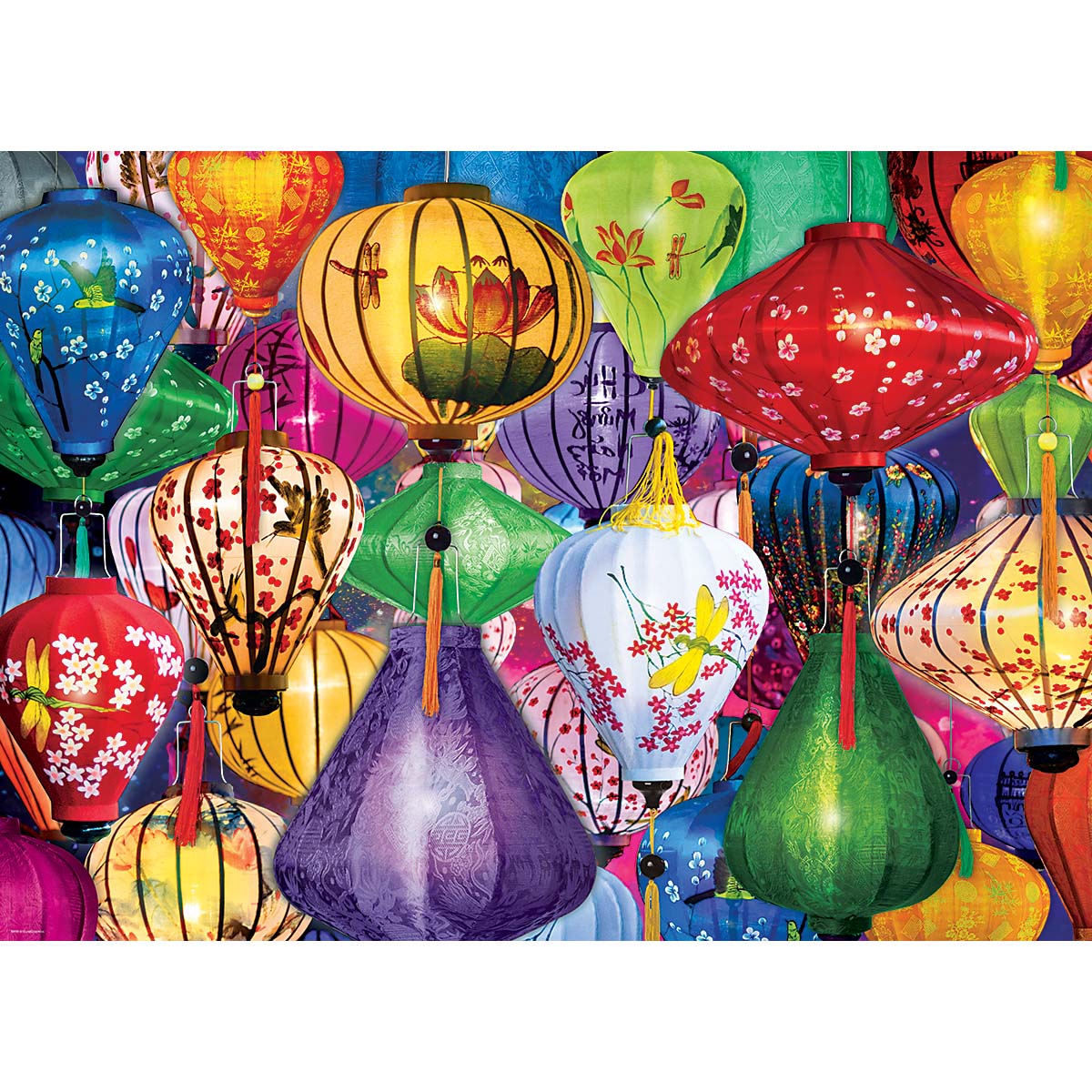 Asian Lanterns Jigsaw Puzzle