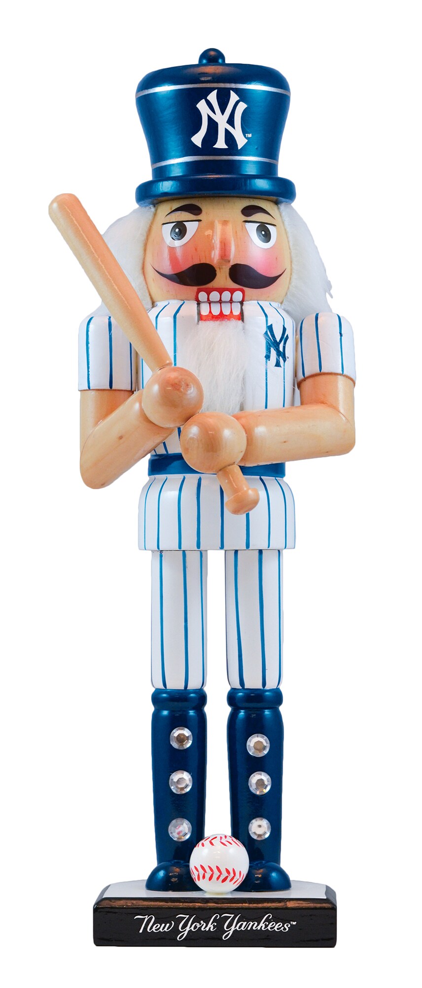 MasterPieces Game Day - MLB New York Yankees - Team Painted Wood Nutcracker