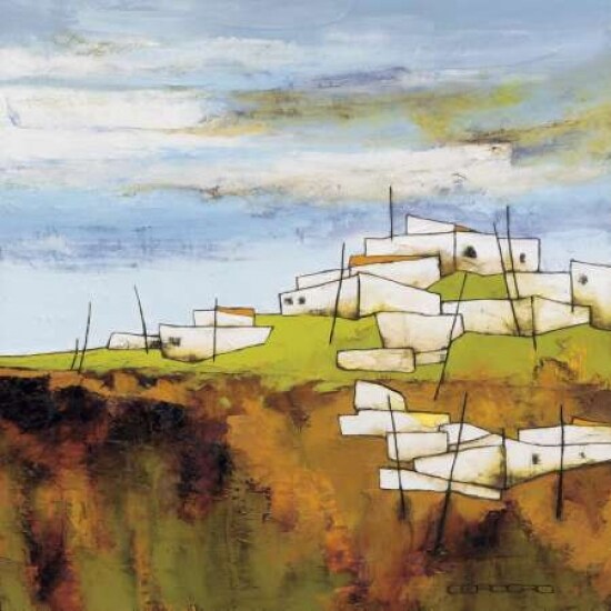 Peaceful village I Poster Print by Emiliano Cordaro - Item # VARPDXGA0116221