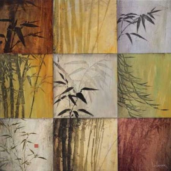 Bamboo Nine Patch II Poster Print by Don Li-Leger - Item # VARPDX4107