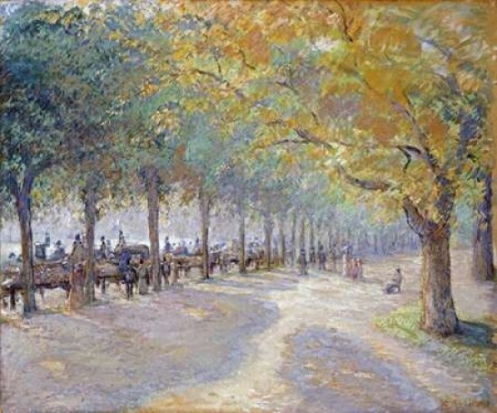Hyde Park London Poster Print by Camille Pissarro - Item # VARPDX265347