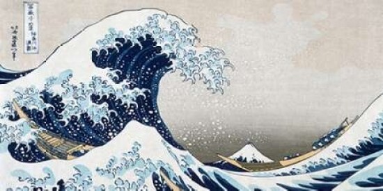 The Wave off Kanagawa Poster Print by  Hokusai - Item # VARPDX2HK133