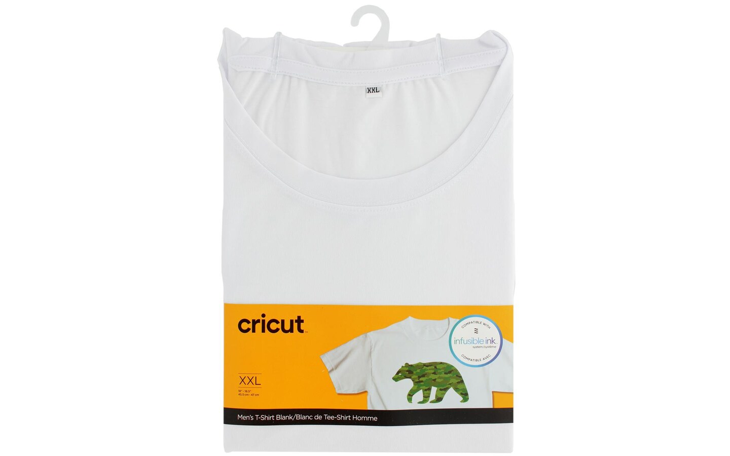 Cricut Men's T-Shirt Manica Corta Grigia Taglia S – Infusible Ink Blanks Per Personalizzazione