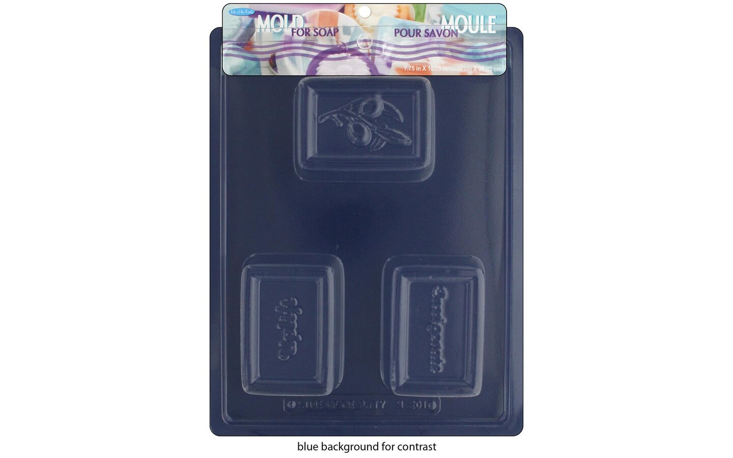 Life/Party Mold For Soap Invigorating 3 Bar