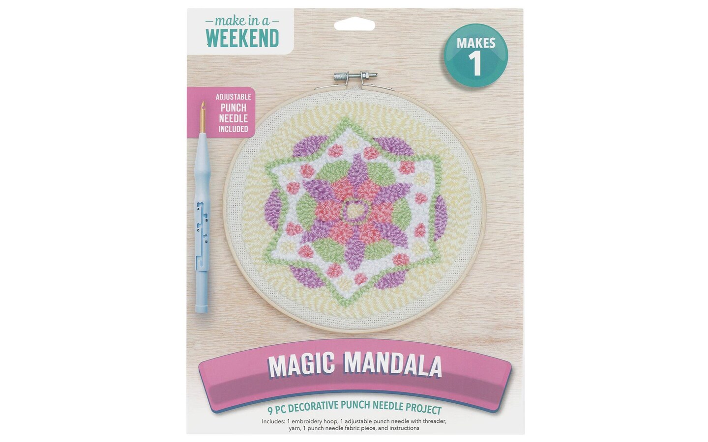 Leisure Arts Punch Needle Mandala Michaels