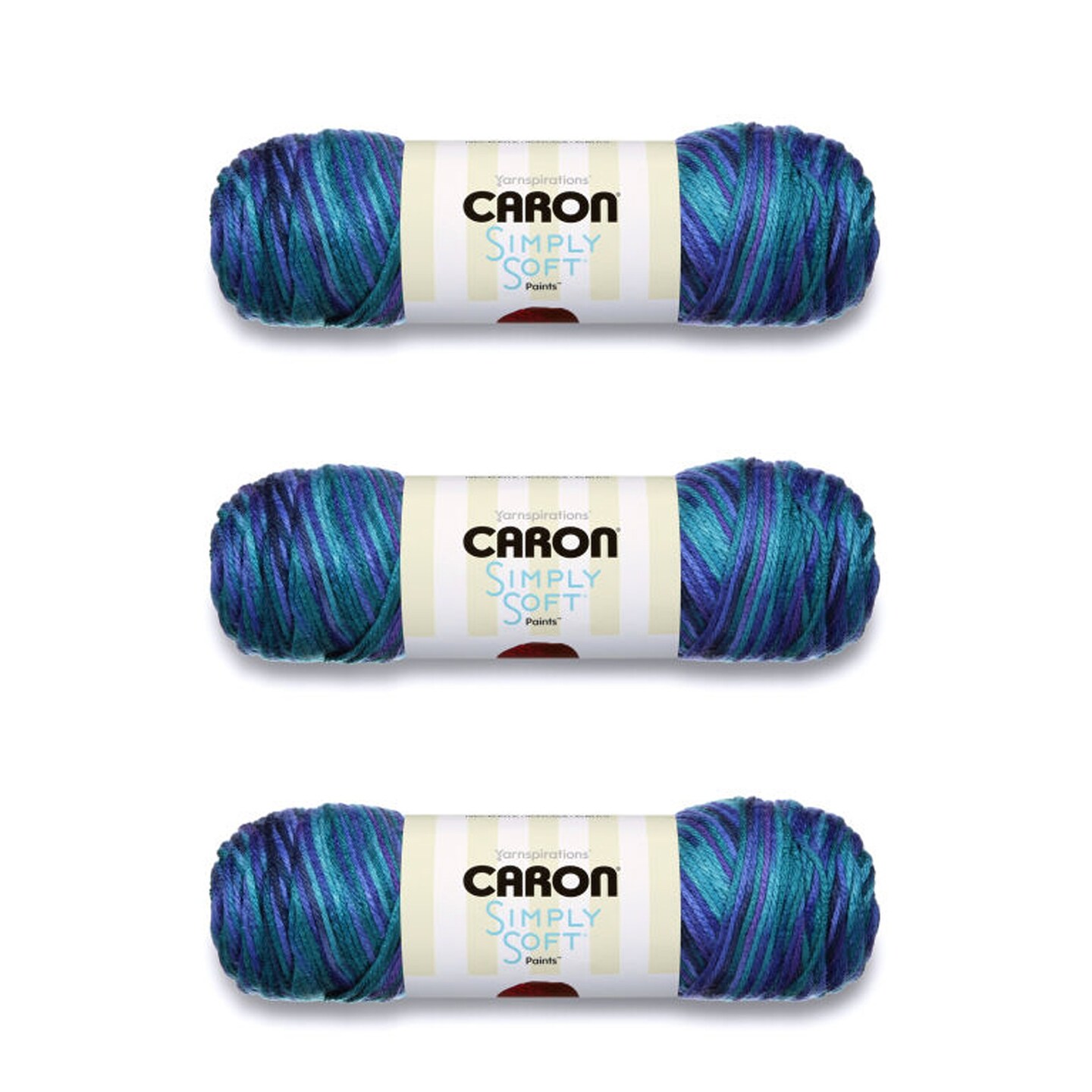 Caron Simply Soft Paints Yarn - Oceana