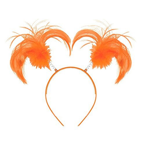 Headband Ponytail Orange