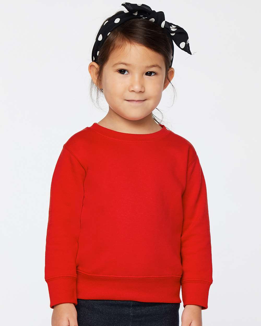 Rabbit Skins® Toddler Fleece Long Sleeve Crewneck Sweatshirt - 3317